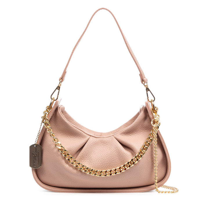 Arnasco bolso bandolera mujer. Piel Dollaro auténtica.