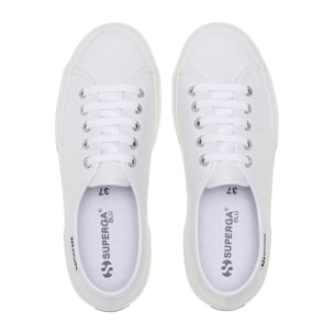 Superga - Uomo Donna Bianco - 3750 VEGAN TUMBLED MATERIAL LEGGERA