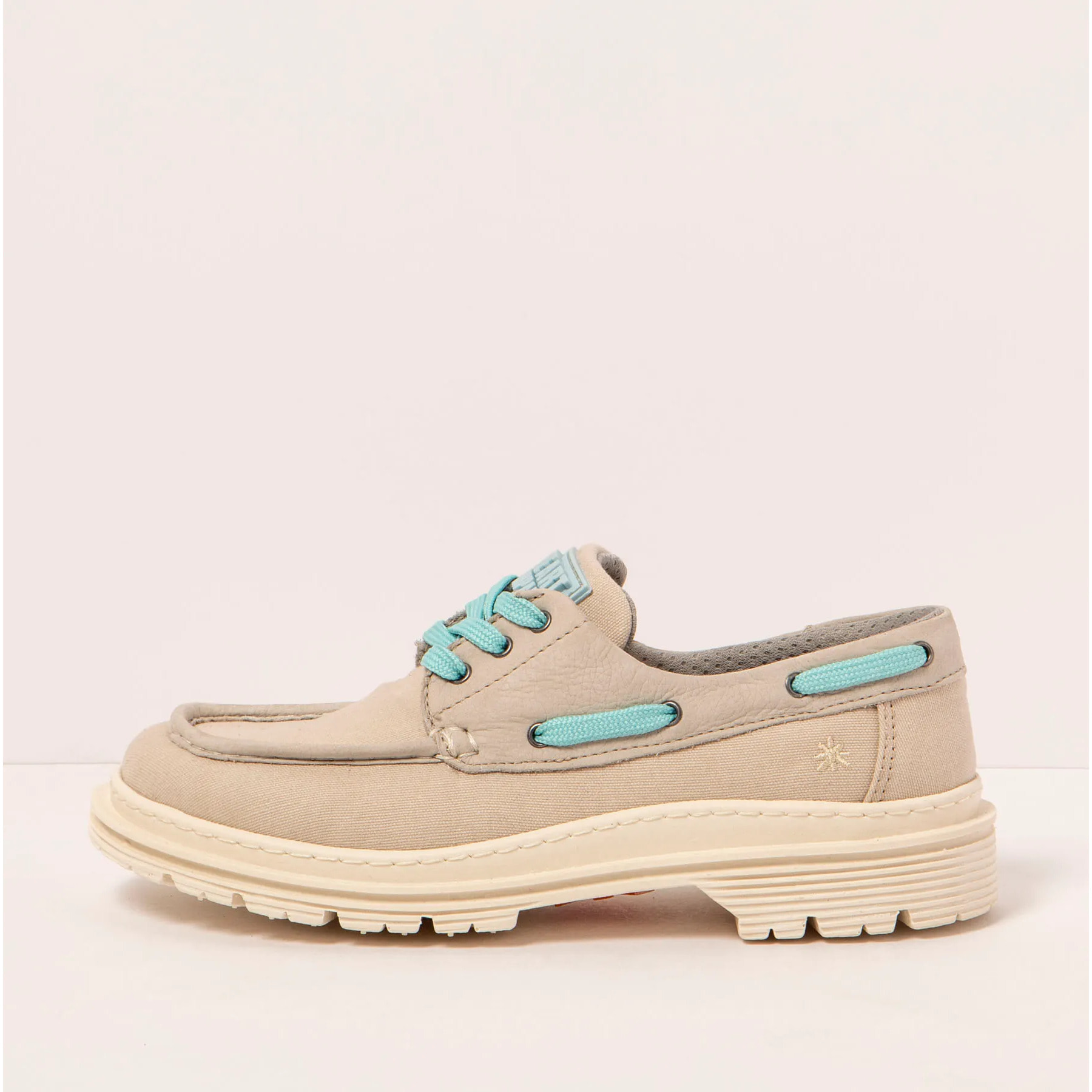 Zapatos 1901 NOBUCK-CANVAS BONE/ BIRMINGHAM color Bone