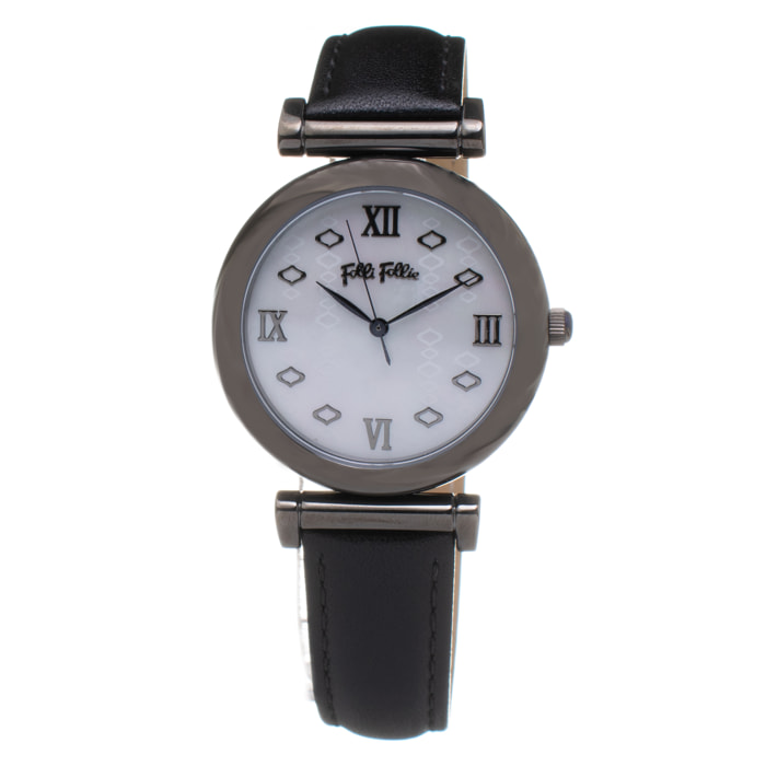 Reloj Folli Follie WF19Y001SPS Mujer Analogico Cuarzo con Correa de Cuero