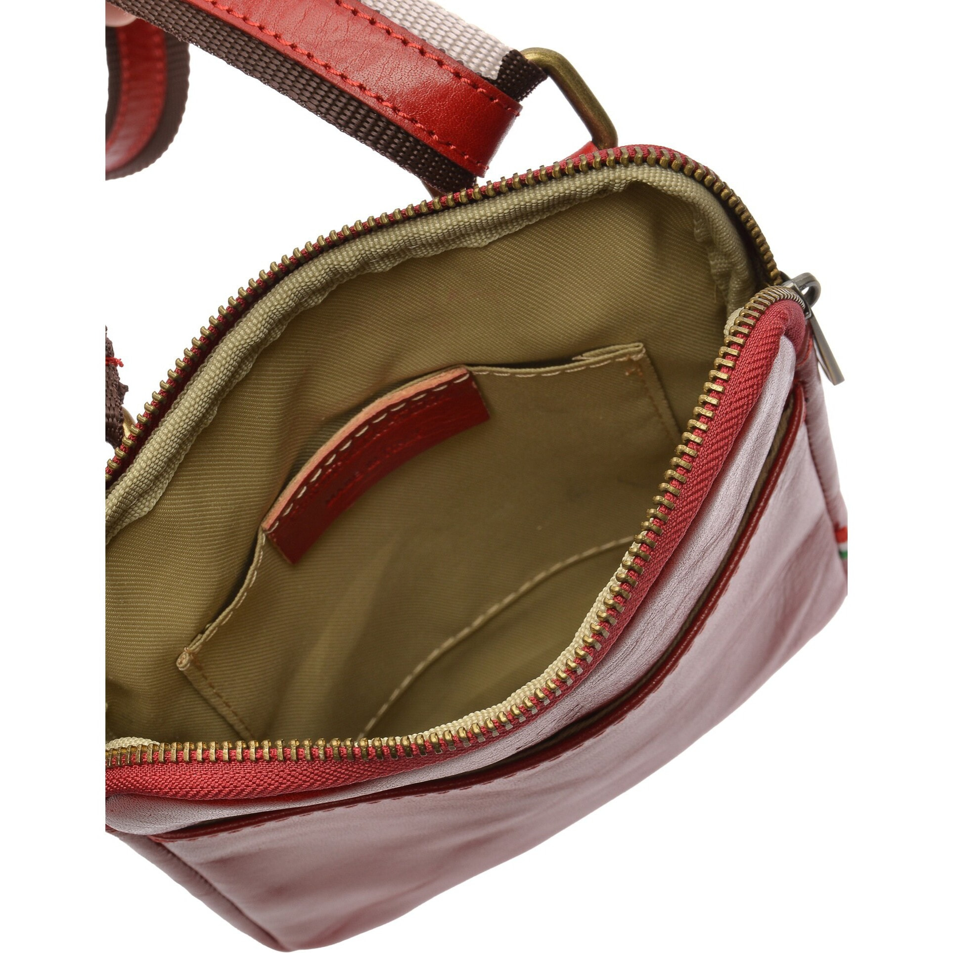 Borsa a spalla Anna Luchini Rosso