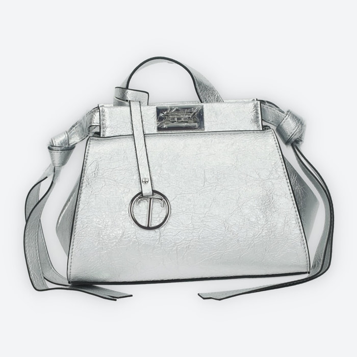 Borsa Adulto unisex Tata Italia Argentato