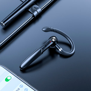 Cuffie Bluetooth con vivavoce ME-100 Business Edition per orecchio singolo.