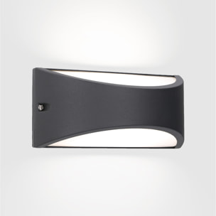 Forlight Aplique Ip54 Kapa Led 8,7W 3000K Gris Urbano 444Lm