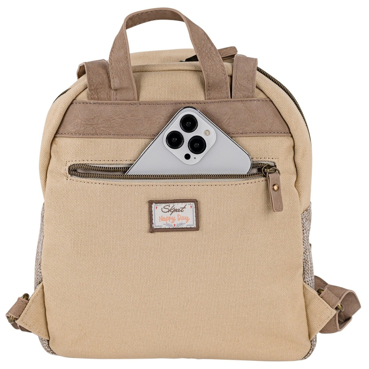 Bolso Mochila Mujer Skpat Leyre Taupe