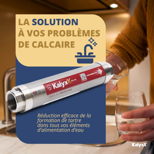Adoucisseur d'eau Anticalcaire innovant IPS Kalyxx RedLine G1 " femelle (IPSKXRG1)