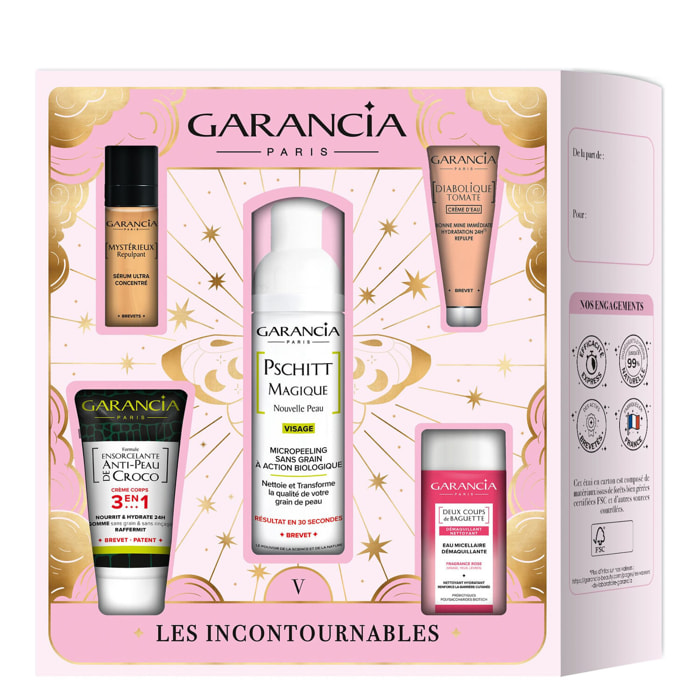 les Incontournables - Coffret [PSCHITT MAGIQUE Nouvelle Peau] Visage 30ml + 4 Produits