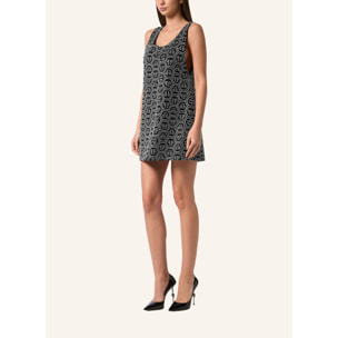PHILIPP PLEIN Vestido largo MONOGRAM