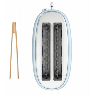 Grille-pain SWEISS baguette vintage bleu GRV6