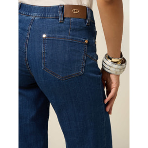Oltre - Jeans cropped - Blu