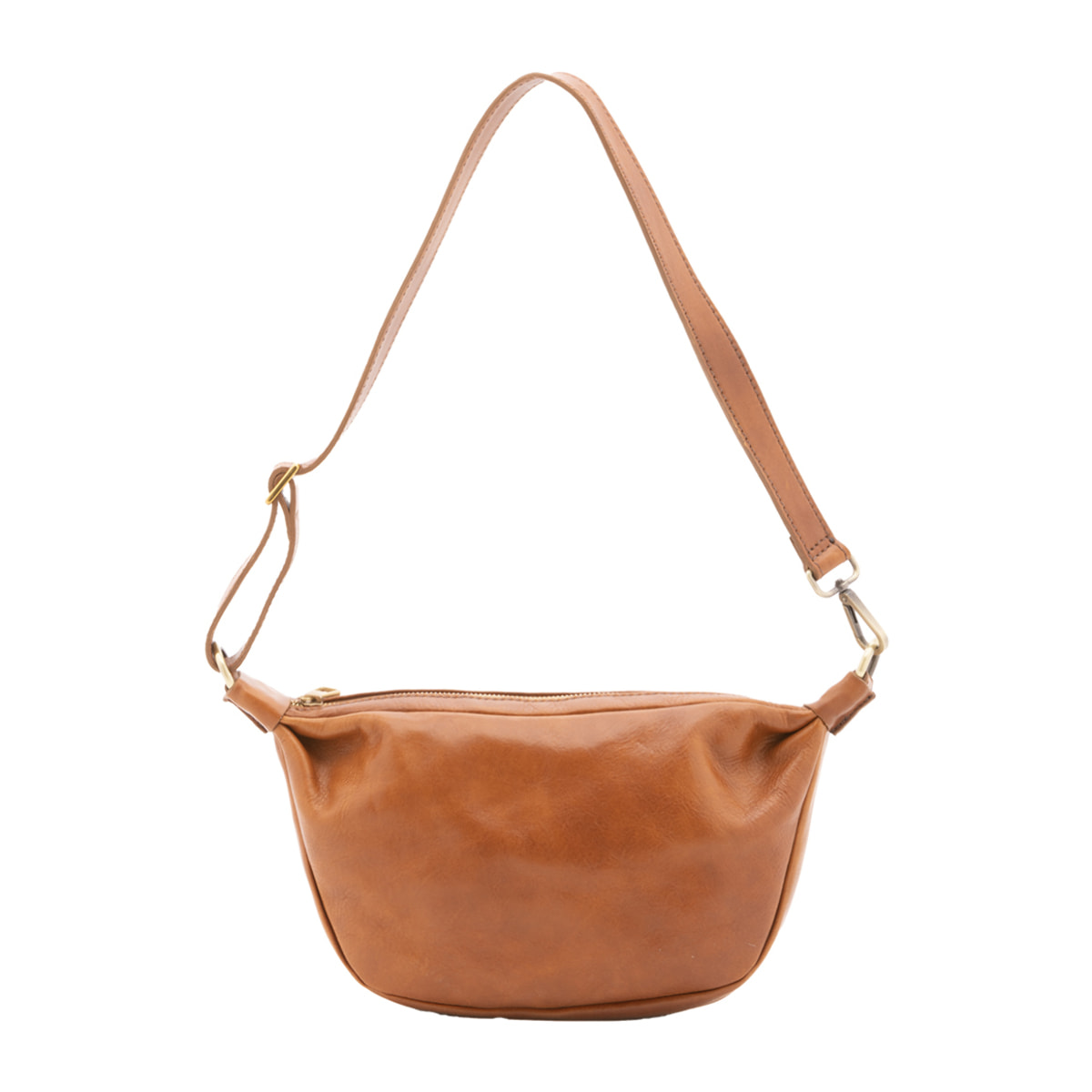 Borsa a spalla  unisex In Vera pelle Made in Italy 28x18x6 cm