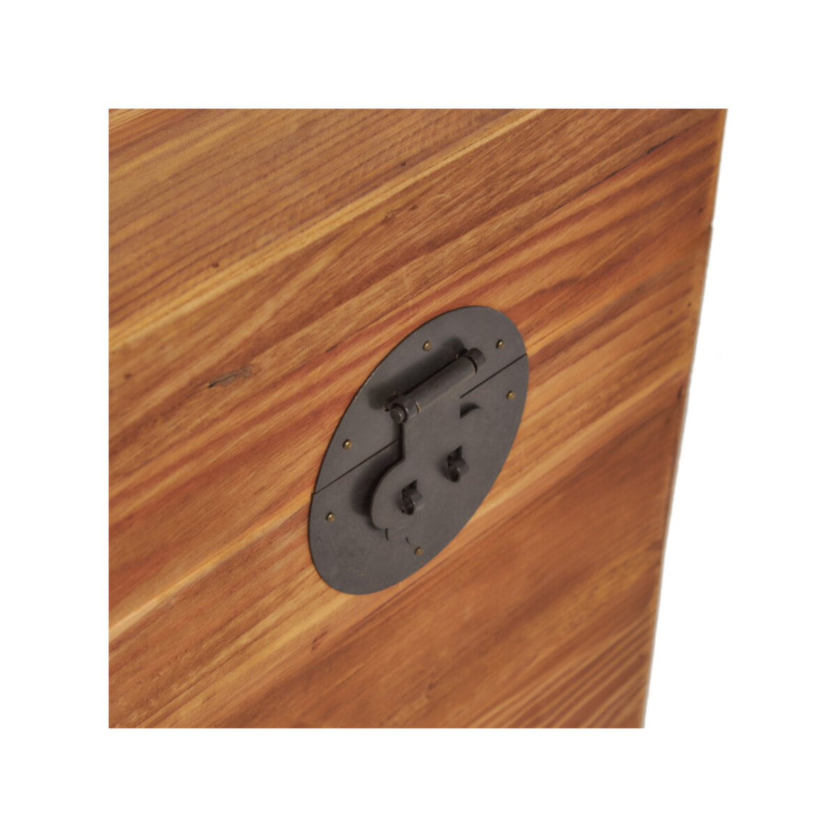 Coffre H39 cm de rangement en bois massif de pin recyclé - ORIGIN