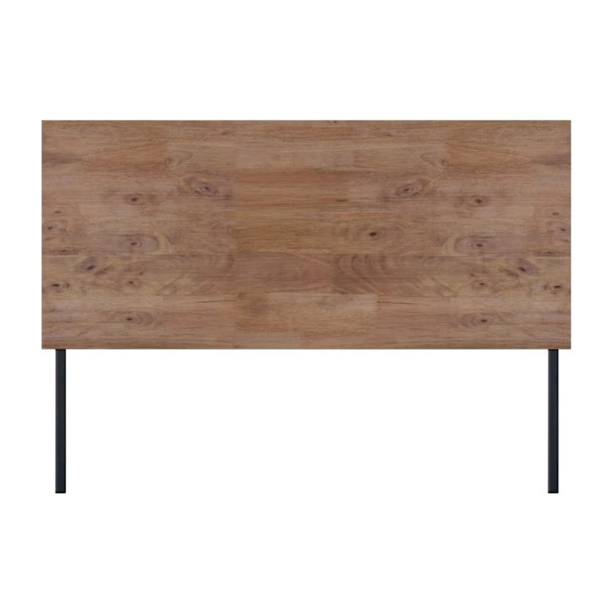 Cabecero individual Industrial Roble boreal – Negro