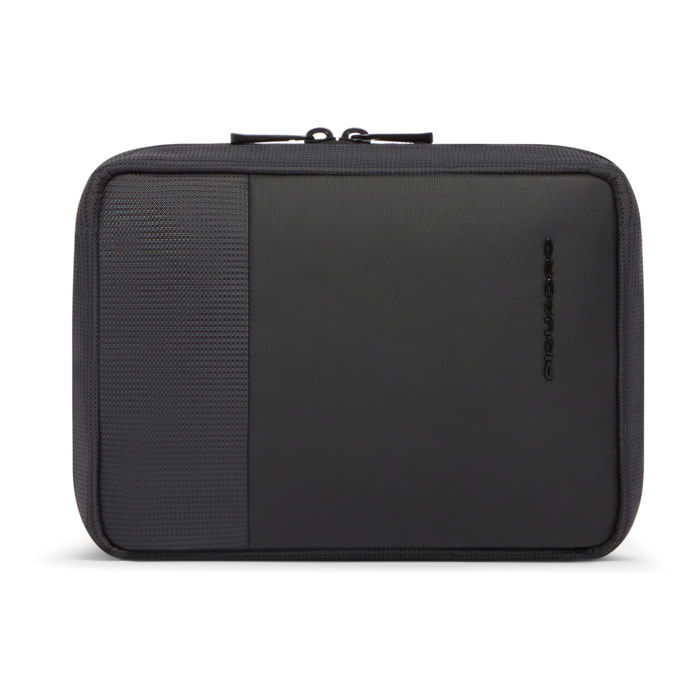 Piquadro Beauty case uomo modulare in tessuto riciclato
