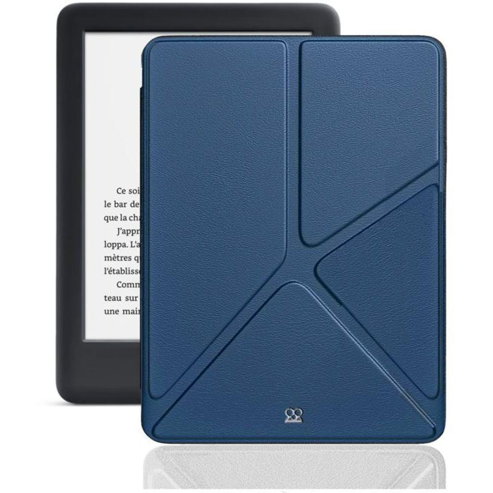 Etui IBROZ Origami Kindle Paperwhite Bleu