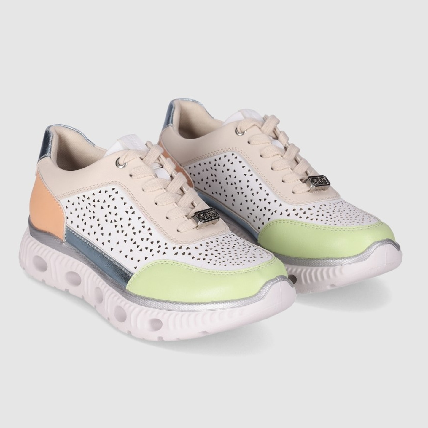 Deportivos - Multicolor - Tacón: Bajo