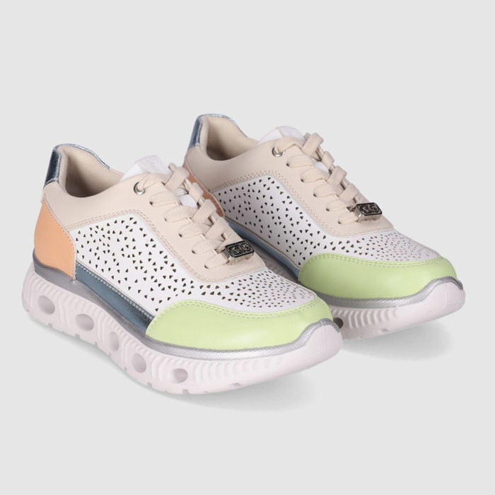 Deportivos - Multicolor - Tacón: Bajo