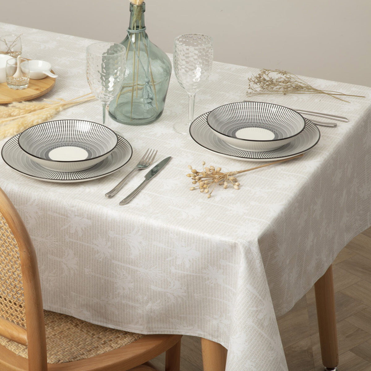 Nappe - coton - beige - 250x150 cm