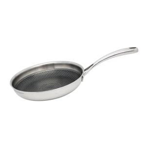 Poêle 24 cm en inox 18/10 Elo Relief Evolution