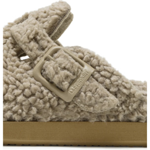 Zueco de mujer con forro de pelo Vibe Clog