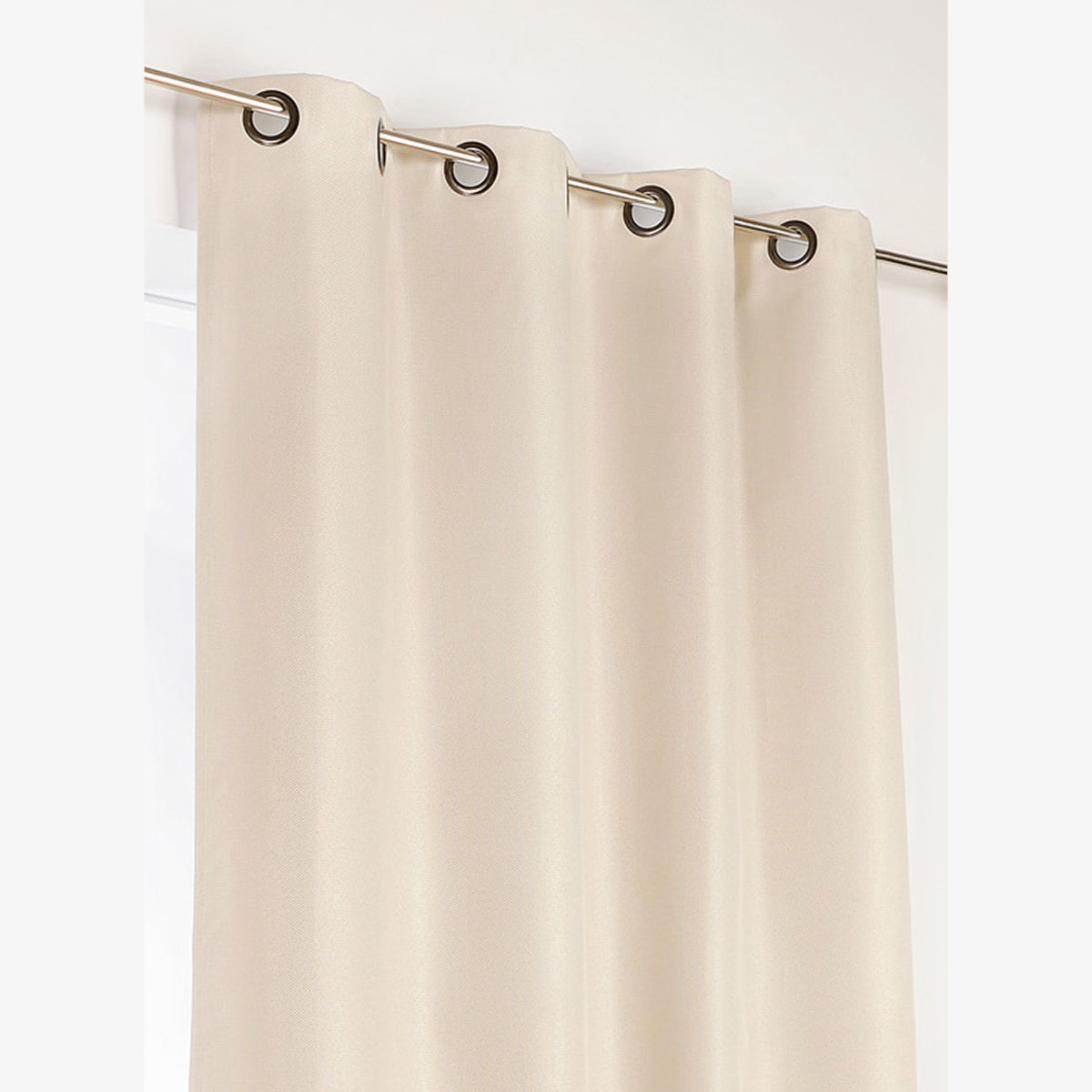 Rideau d'ameublement 100% occultant - Beige