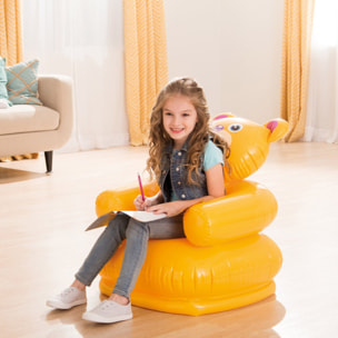Intex Poltroncina Gonfiabile Animali Felici, 65x64x74 cm