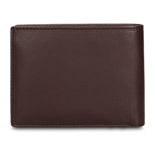 Portafoglio uomo in vera pelle - Modello Eldoro Chic - Casual - 13.0 x 10.0 x 2.0 cm