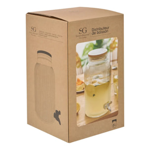 Distributeur de boisson Line transparent
