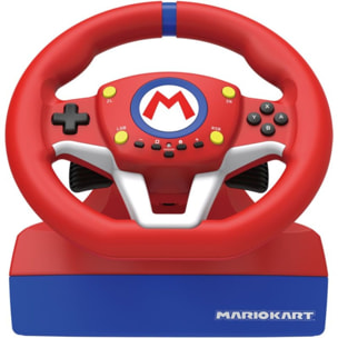 Volant + Pédalier HORI Pro Mini Mario Kart Switch