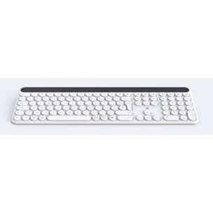 Clavier sans fil ESSENTIELB Solaire SKW Blanc