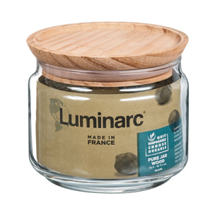 barattolo da conservazione in vetro Pure Jar Wood - Luminarc