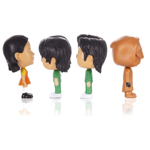 Squid Pop figure 11 cm. 4 personaggi in confezione regalo. Giocatori, leader d'oro e bambola.