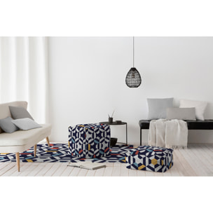 Pouf amovible en coton NAF NAF TWIST