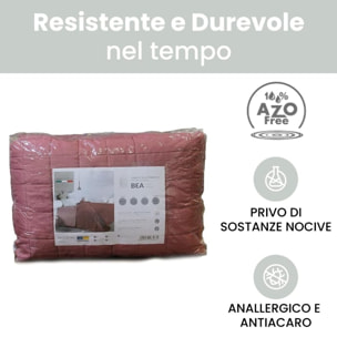 INTRECCI Copriletto Una Piazza E Mezza Estivo, Trapunta Estiva, 210x260 cm, Coperta Estiva, anche Primaverile, Double Face, Moderna, Leggera, Elegante. Colore: Zephyr/Orchidea