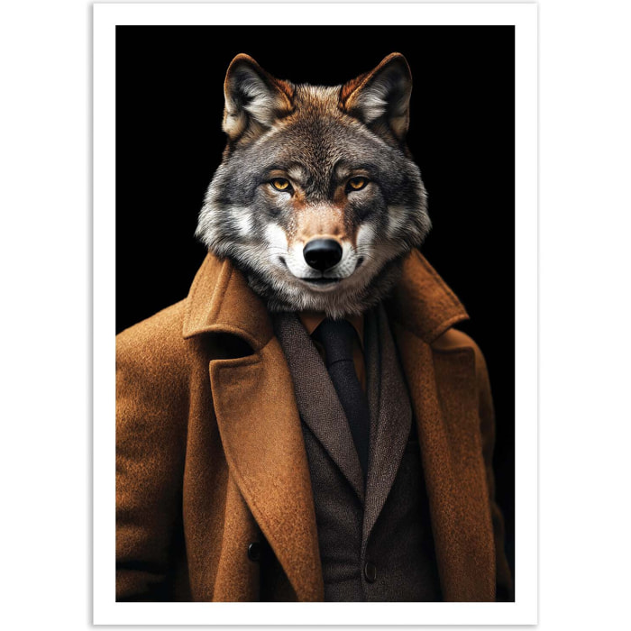 Affiche - Wolf Wild Suits - Philippe Hugonnard
