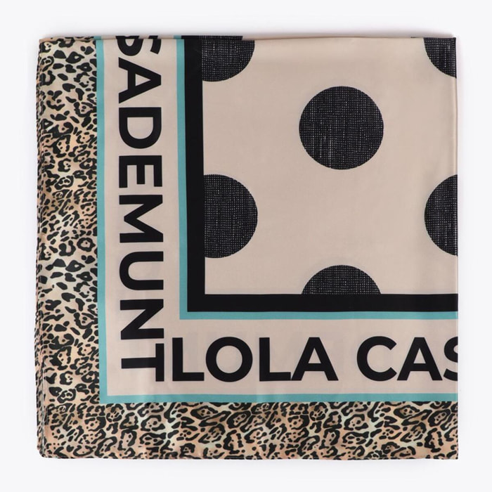 Foulard a Pois e Logo