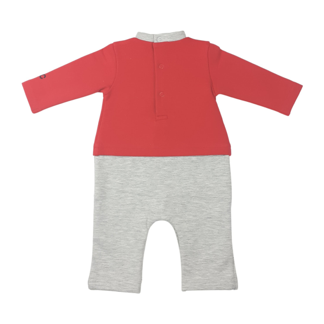 TUTINA SP N FELPA ROSSOG GRIGIO MEL