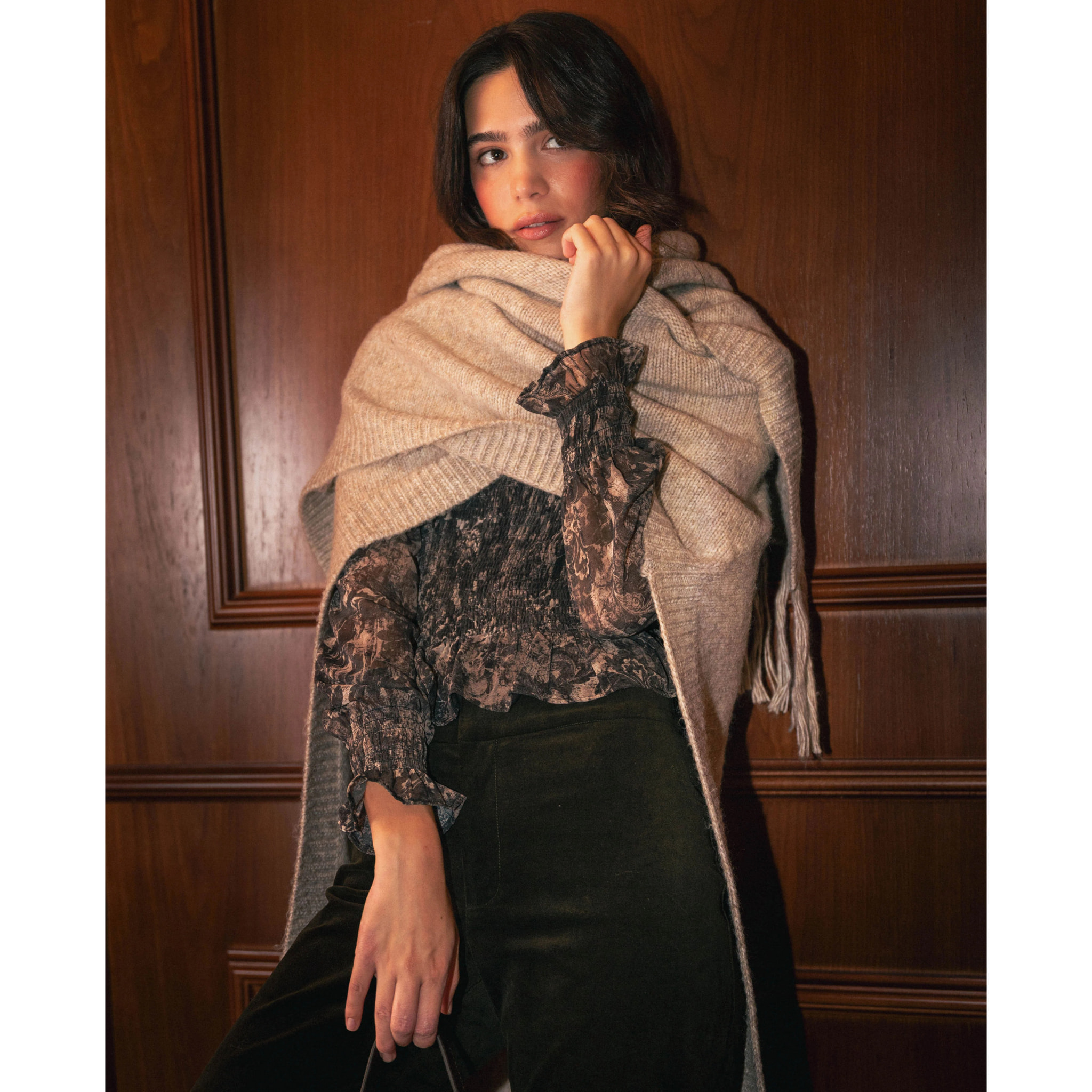 Blusa de mujer de gasa.