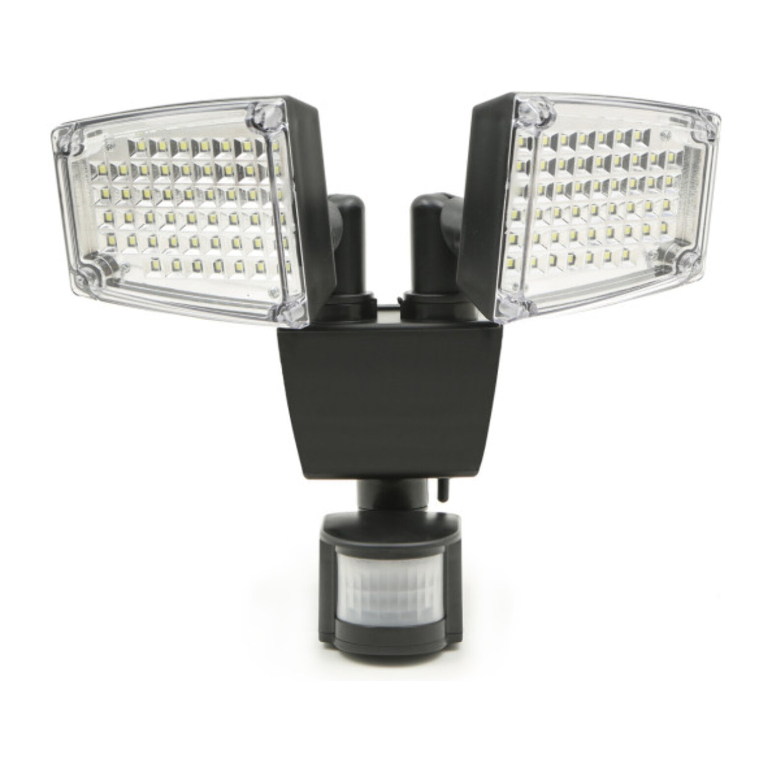 Projecteur LED 2 têtes solaire