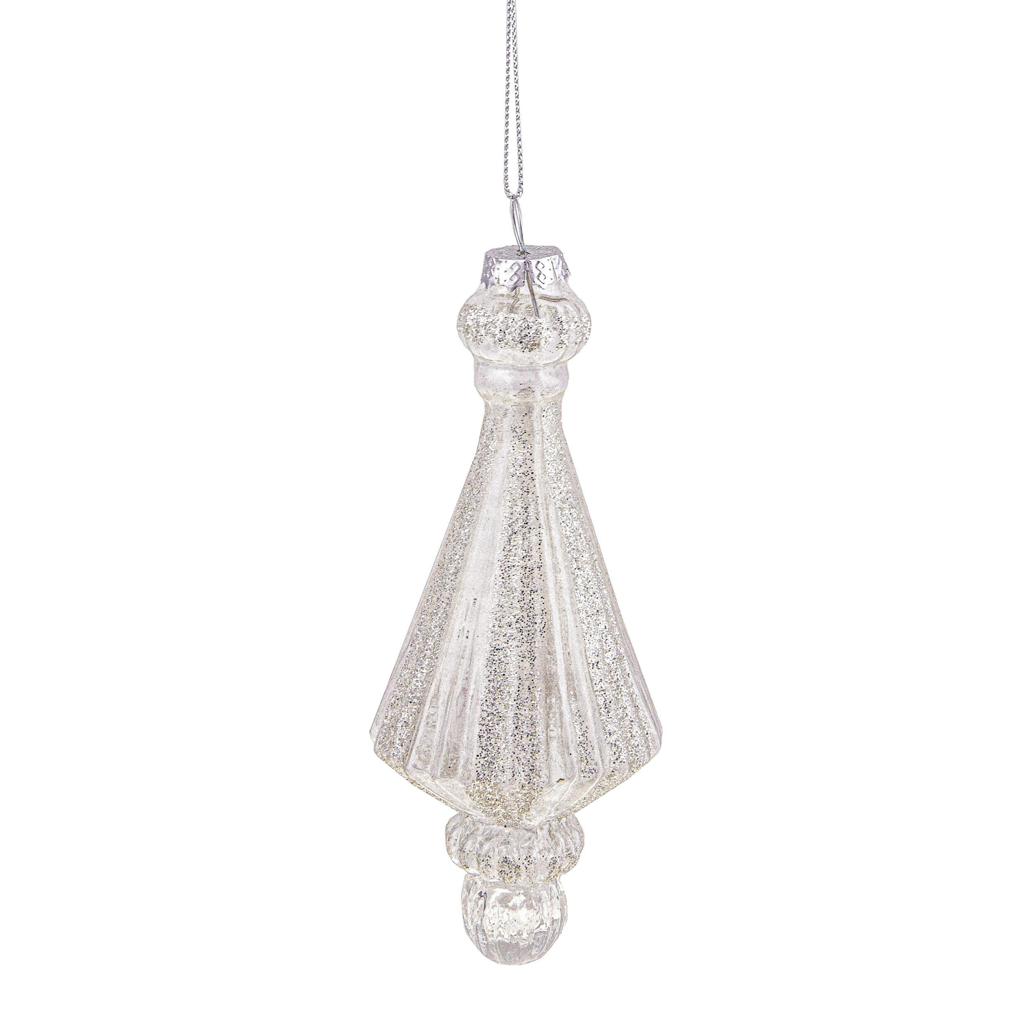 Decoro goccia - Pezzi 2 - 5,8xH15x5,8cm - Bianchi Dino SpA