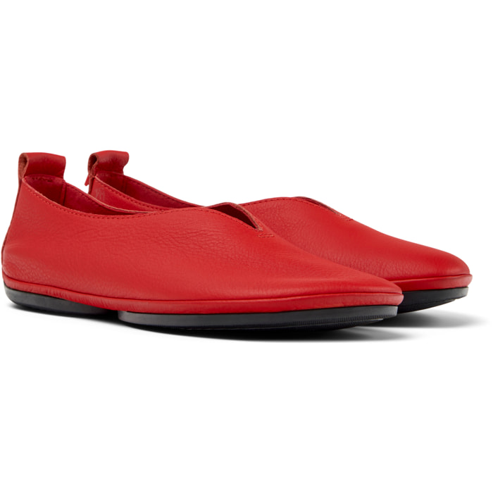 Bailarinas - CAMPER Right Nina - Rojo - Cuero liso