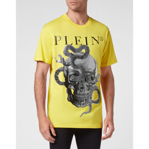 PHILIPP PLEIN T-Shirt Round Neck SNAKE