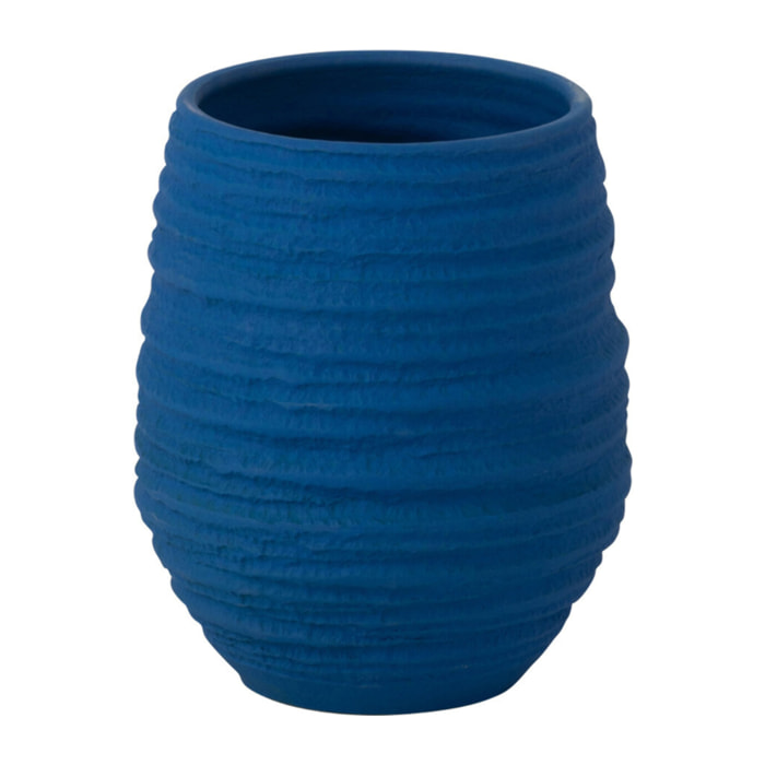 J-Line vase Fiesta - céramique - bleu - small