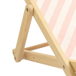 Chilienne transat enfant toile coton