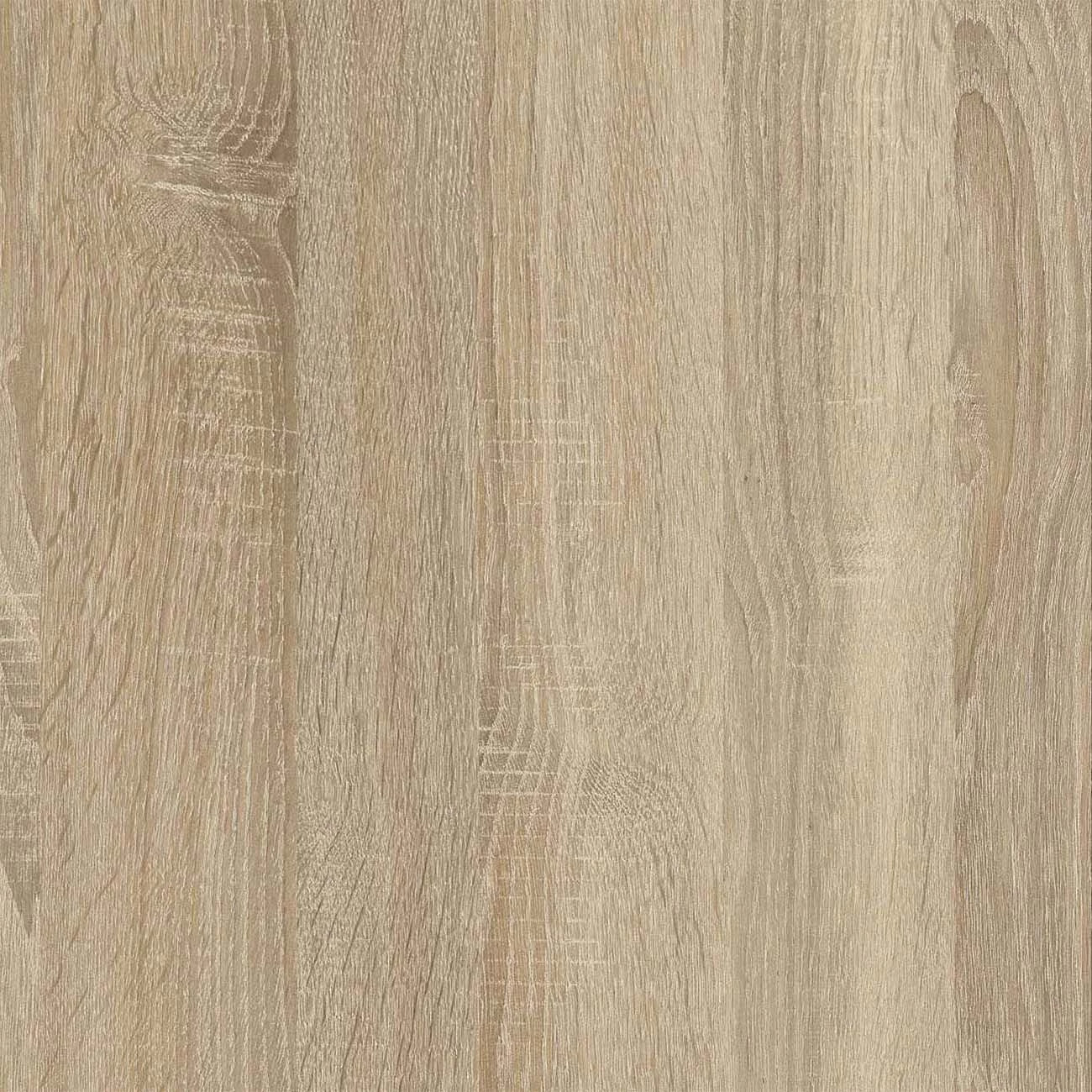 Zapatero alto de 1 puerta con espejo en roble canadian 180x50 cm Roma Roble Canadian