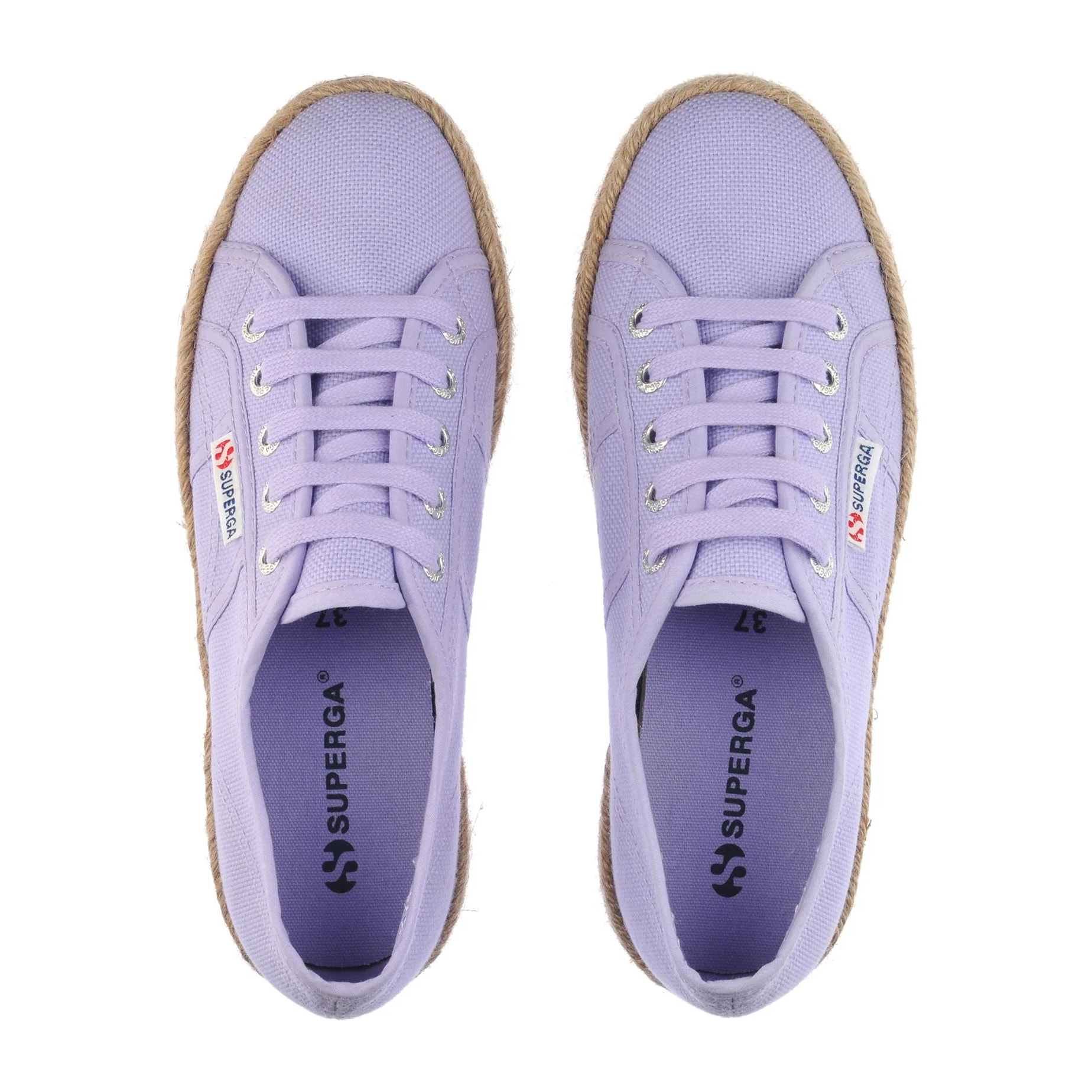 Scarpe da donna Superga Viola 2730 ROPE