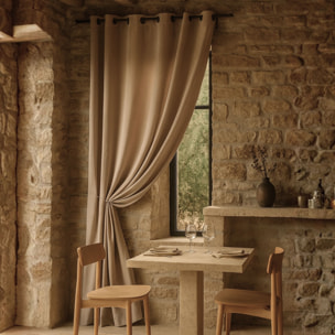 Rideau occultant ignifugé Non Feu M1 - Beige