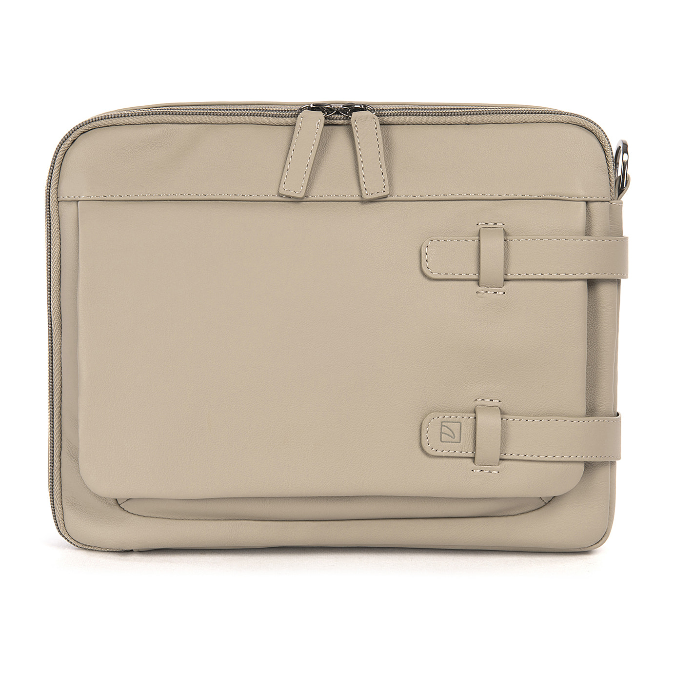 Borsa a tracolla  unisex In Vera pelle Made in Italy 27x22x5,5 cm