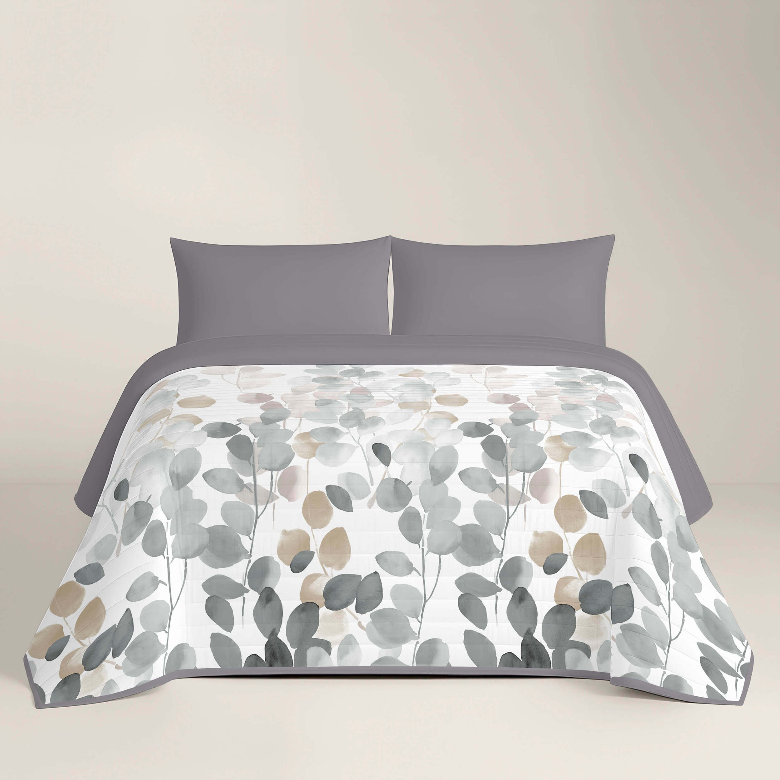 Colcha Bouti Estampada - 2/3 Piezas - 100% Poliéster - Microfibra - 70 gr/m² - Judy