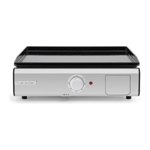 Plancha électrique RIVIERA ET BAR QPL1045 émaillée à poser, 45x35 cm